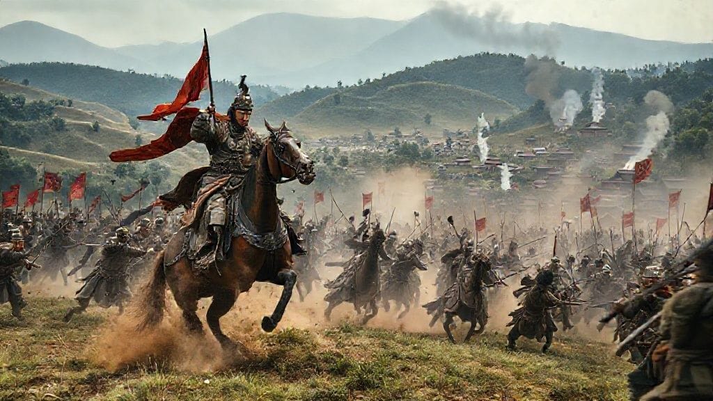 Zhang Liao suppresses bandits, Lujiang Commandery, China | 206