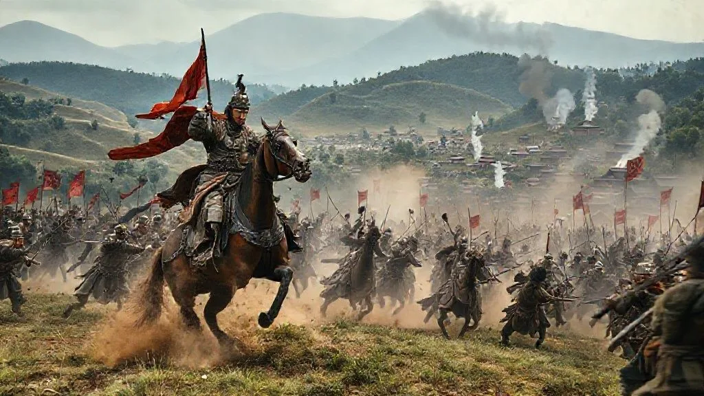 Zhang Liao suppresses bandits, Lujiang Commandery, China | 206
