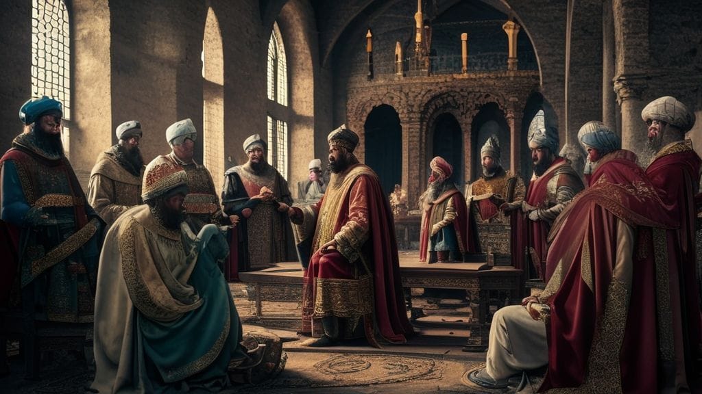 Abbasid Caliph Al-Mansur sends embassy to Pepin the Short, Frankish Kingdom | 764