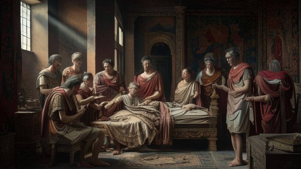 Death of Emperor Antoninus Pius, Lorium, Roman Empire | 161-03-07