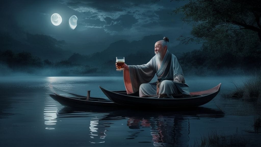 Death of Poet Li Po, China | 762