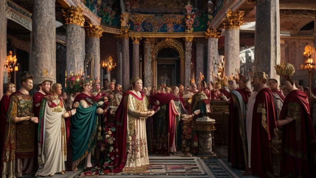 Marriage of Galla Placidia and Constantius III, Ravenna | 417-01-01