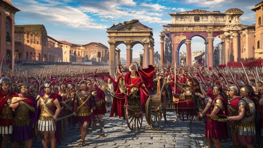 Germanicus celebrates triumph for Germanic victories, Rome | 17-05-26
