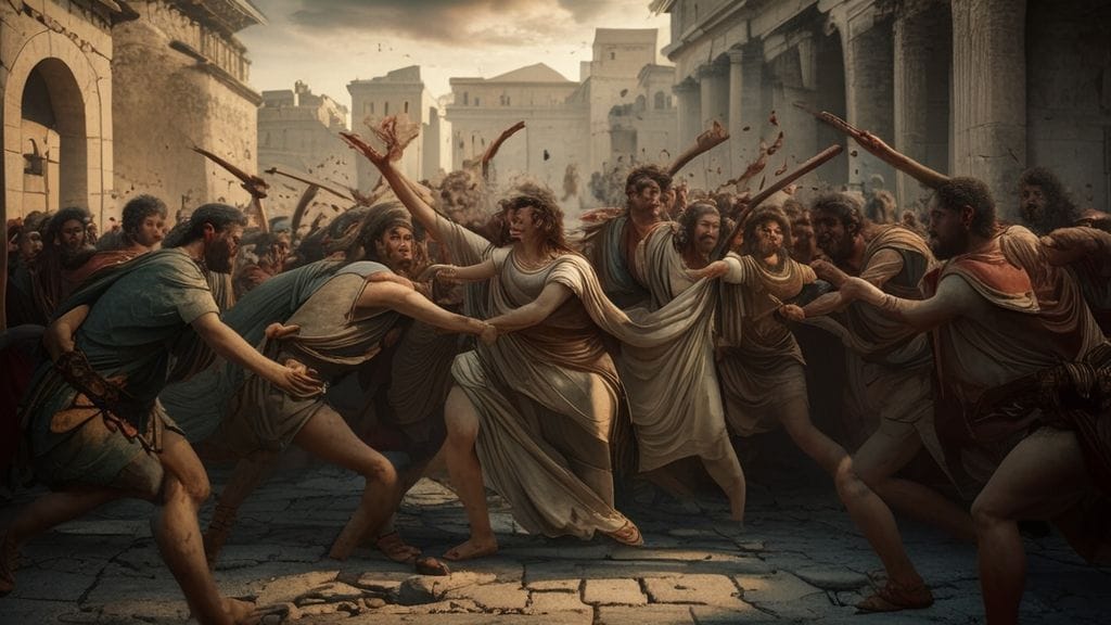 Murder of Hypatia, Alexandria, Egypt | 415-03