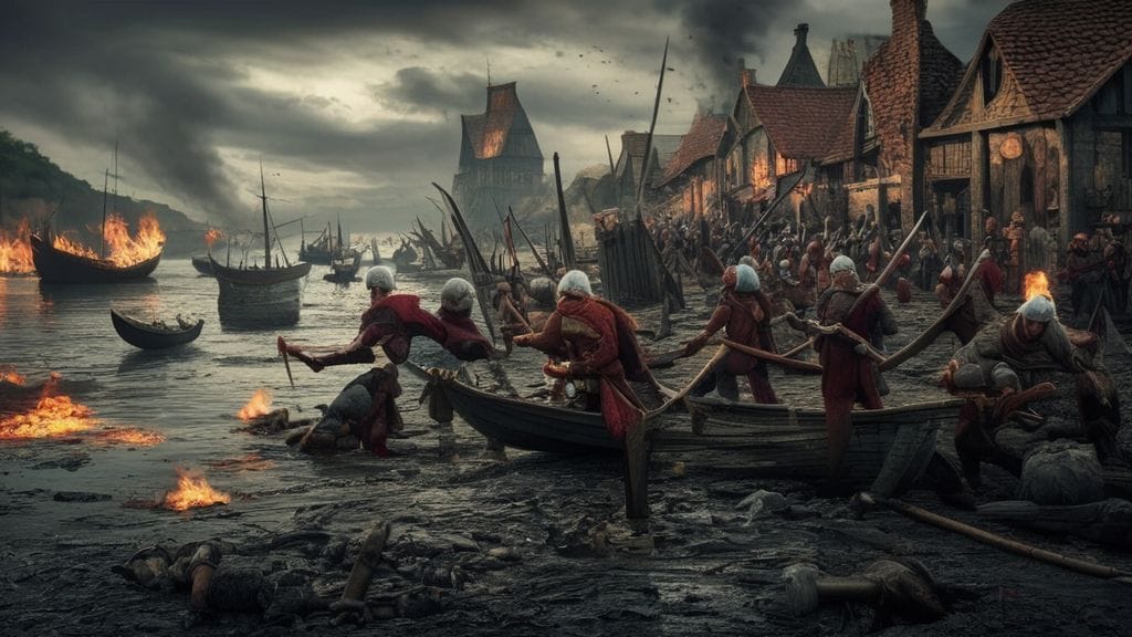 Viking Raid on Dorestad, Frisia | 853