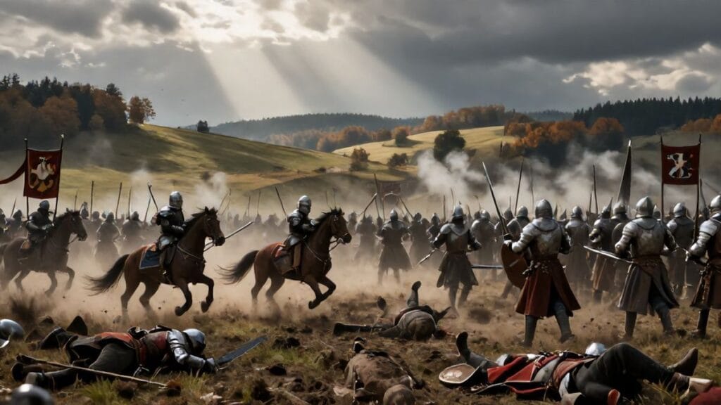 Battle of Gammelsdorf, Bavaria | 1313-11-09