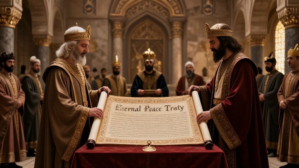 Eternal Peace Treaty Signed, Byzantine and Sasanian Empires | 532