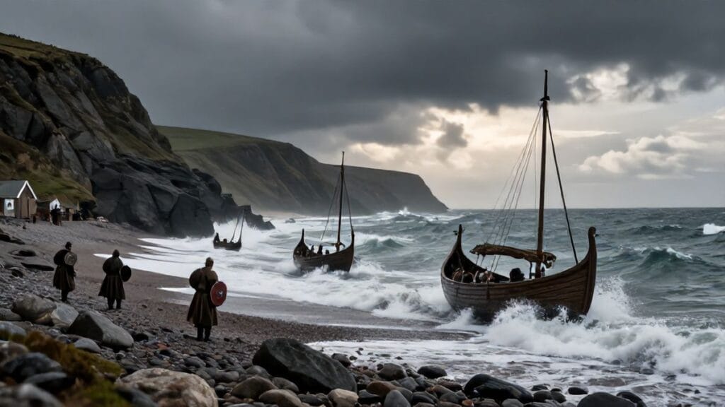 Norsemen Raid Portland, Portland, Wessex | 787