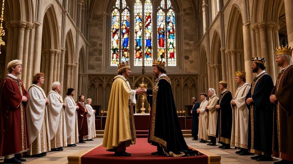 Robert the Bruce crowned King of Scots, Scone Abbey, Scone | 1306-03-25