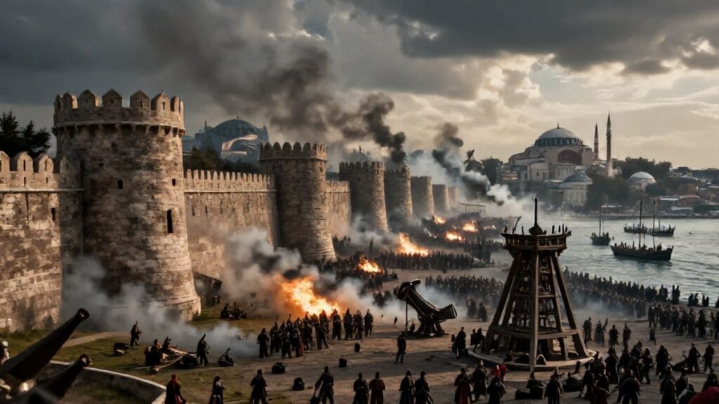 Siege of Constantinople by Thomas the Slav begins, Byzantine Empire | 821