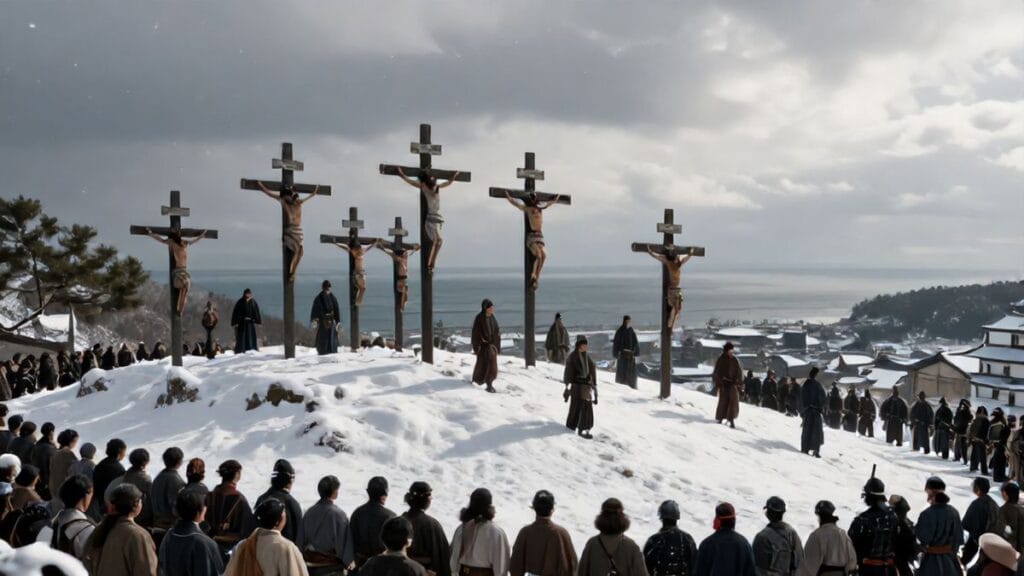 Crucifixion of the Twenty-six Martyrs, Nagasaki, Japan | 1597-02-05