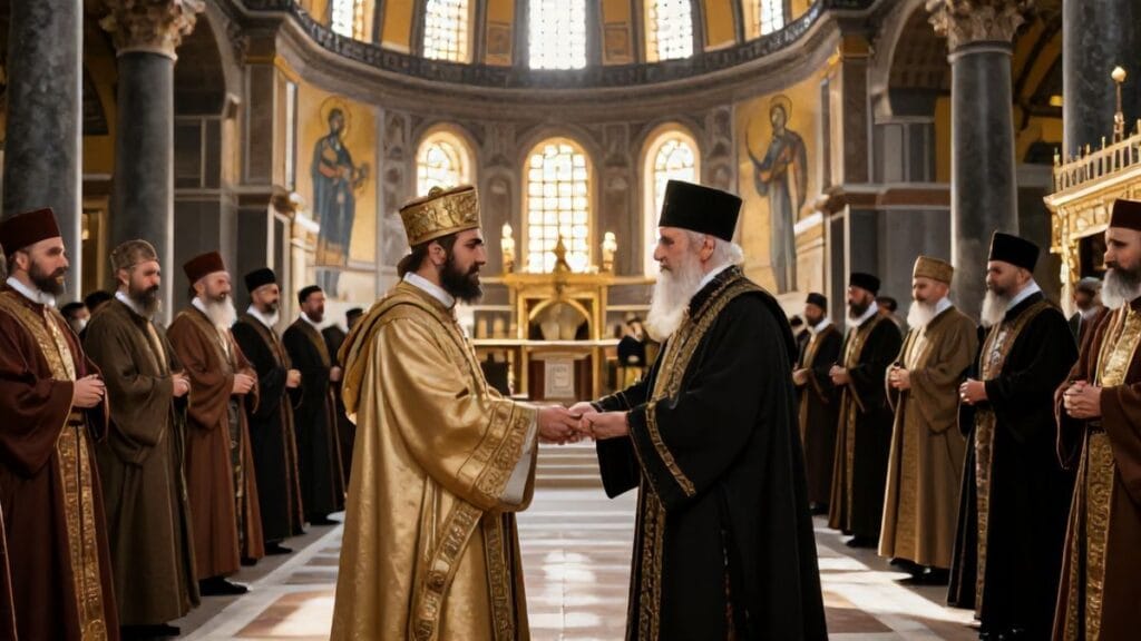 End of the Acacian Schism, Constantinople | 519