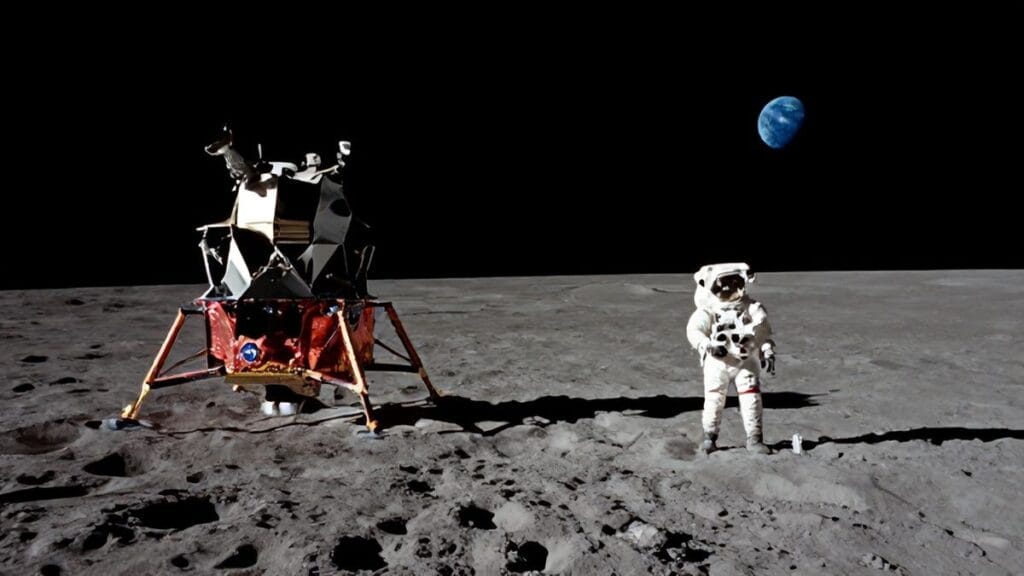 Apollo 11 Moon Landing, Tranquility Base, Moon | 1969-07-20