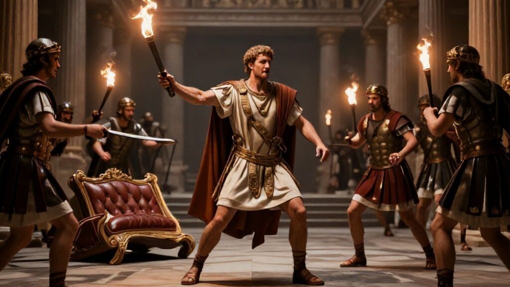 Assassination of Emperor Vitellius, Rome | 69-12-20