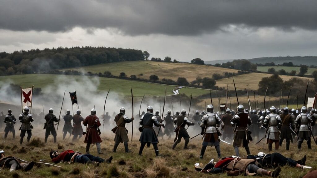 Battle of Stoke Field, East Stoke, Nottinghamshire, England | 1487-06-16