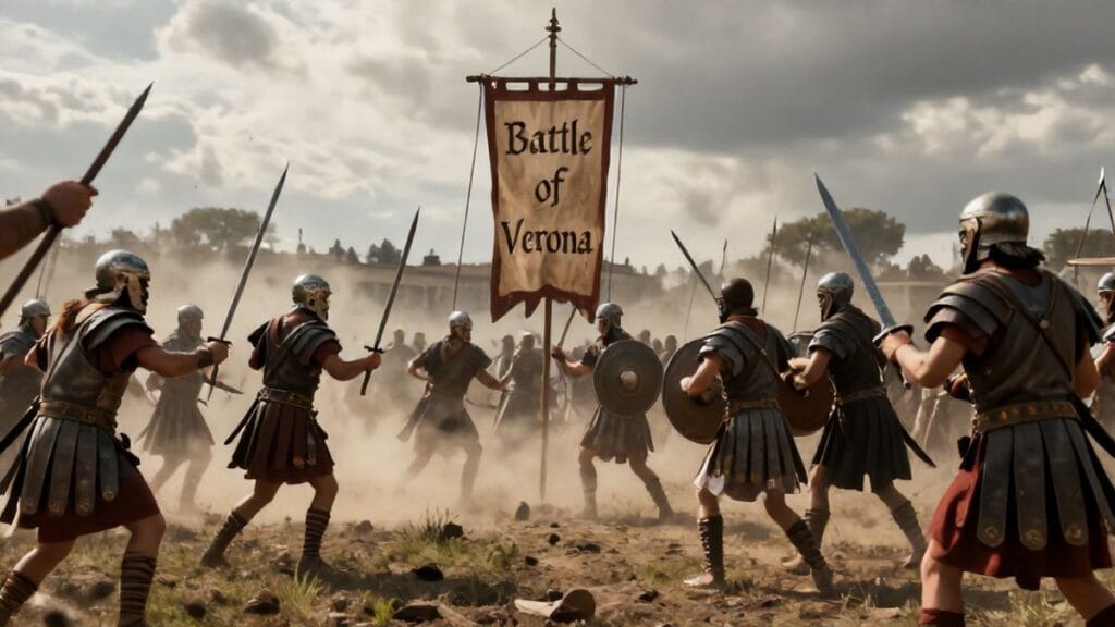 Battle of Verona, Verona, Roman Empire | 249-09