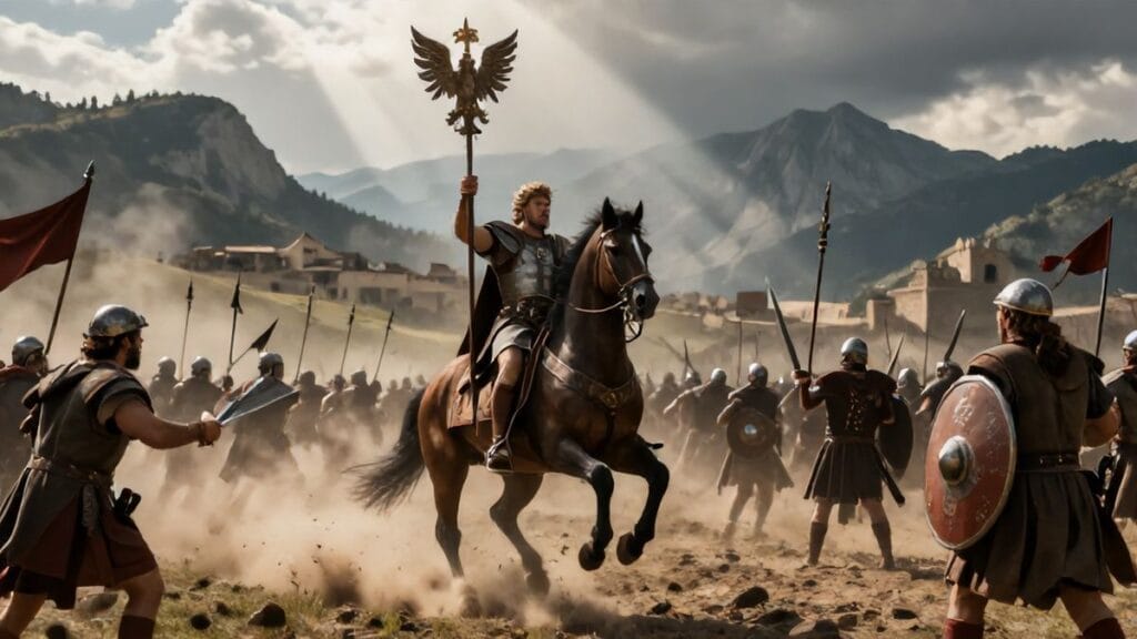 Constantius Chlorus defeats the Alamanni at the Battle of Lingones, Gaul | 298