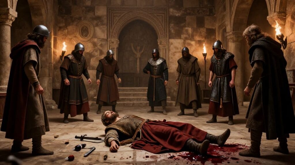 Death of Visigothic King Agila I, Mérida | 555