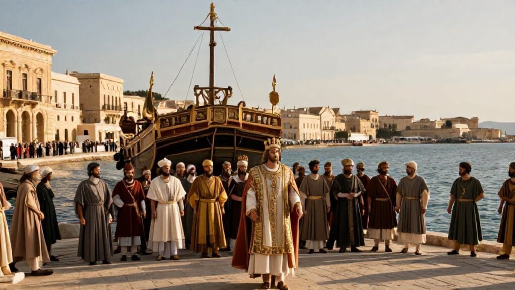 Emperor Constans II Relocates Imperial Capital, Syracuse, Sicily | 662