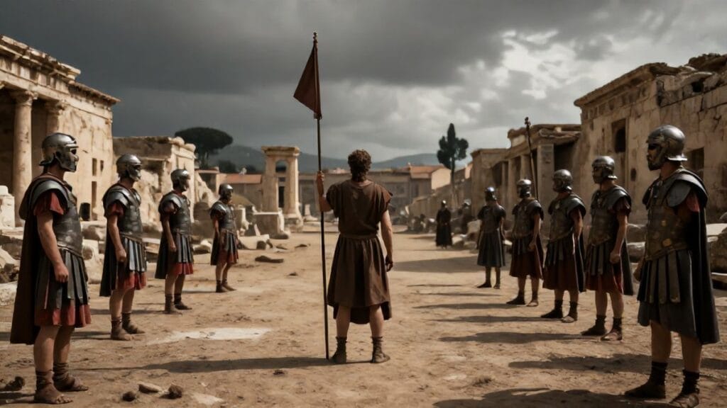 Execution of Gallus, Pola, Istria | 354