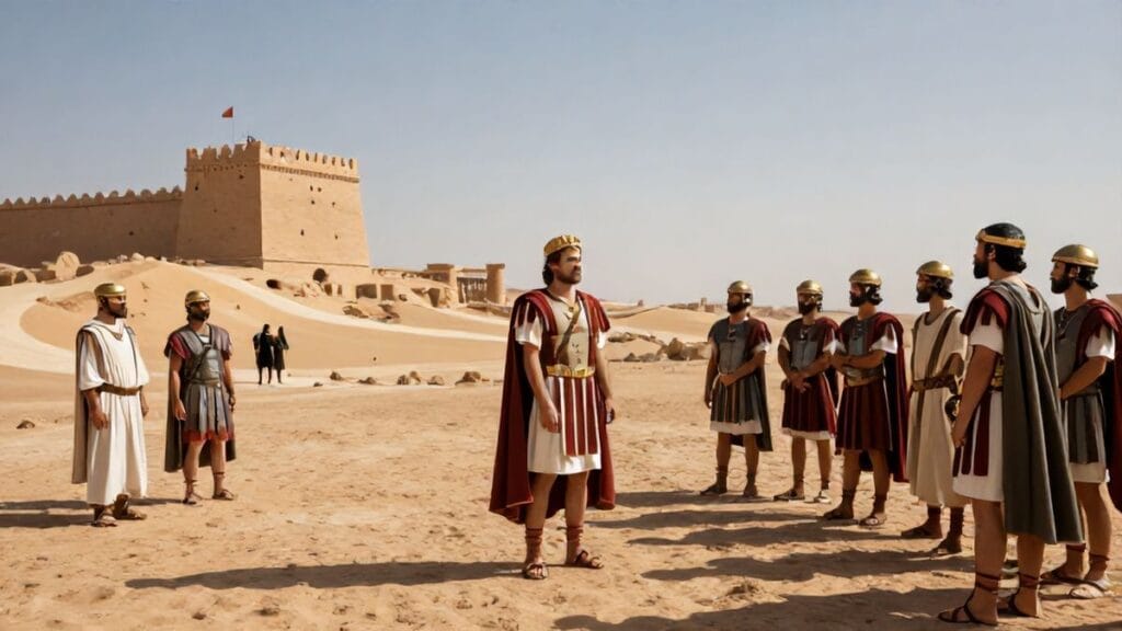 Emperor Hadrian inspects provinces in Africa and Numidia, Roman Empire | 128