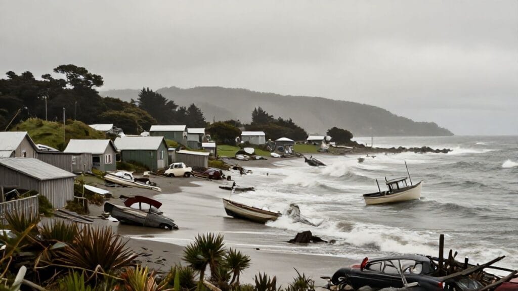 Poverty Bay Tsunami, New Zealand | 1947-03-26