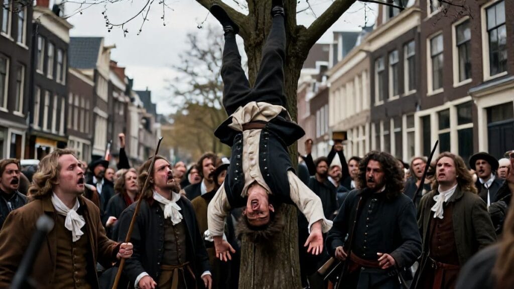 Johan and Cornelis de Witt Lynched, The Hague, Dutch Republic | 1672-08-20