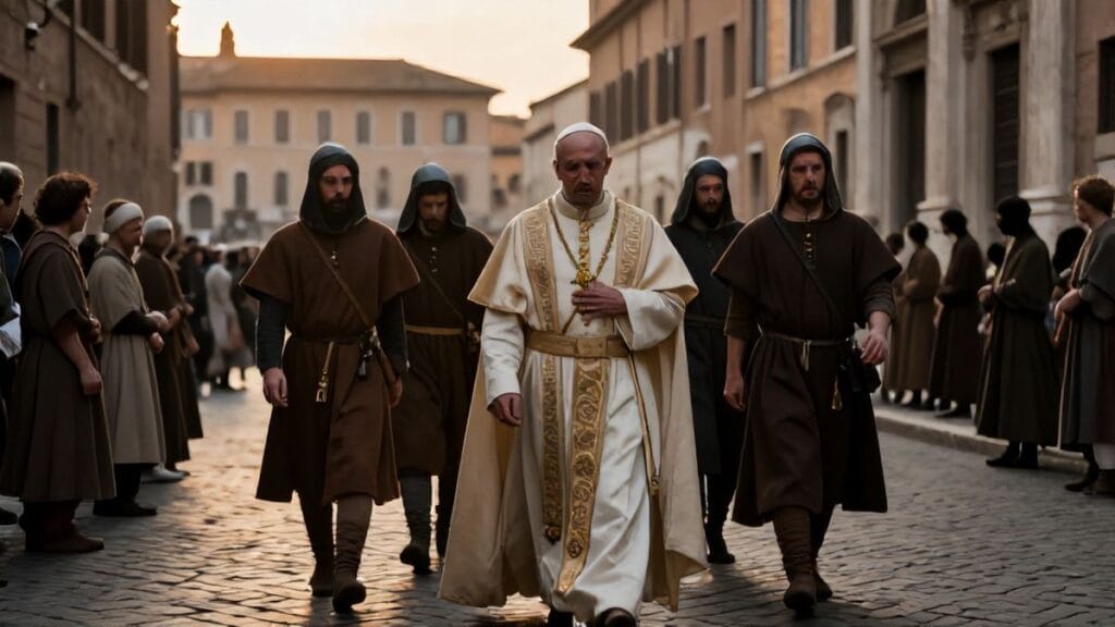 Pope Benedict IX expelled from Rome, Papal States | 1044