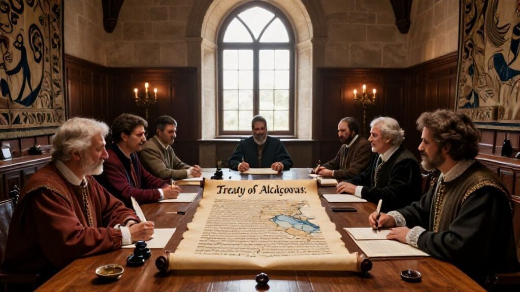 Treaty of Alcáçovas, Alcáçovas, Portugal | 1479-09-04 2 Treaty of Alcáçovas, Alcáçovas, Portugal | 1479-09-04