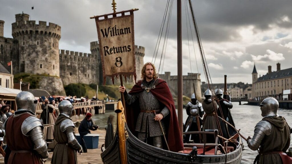 William the Conqueror returns to Normandy, Normandy | 1067-03