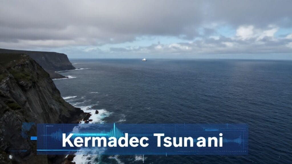 Kermadec Trench Tsunami, Southwest Pacific | 2021-03-05