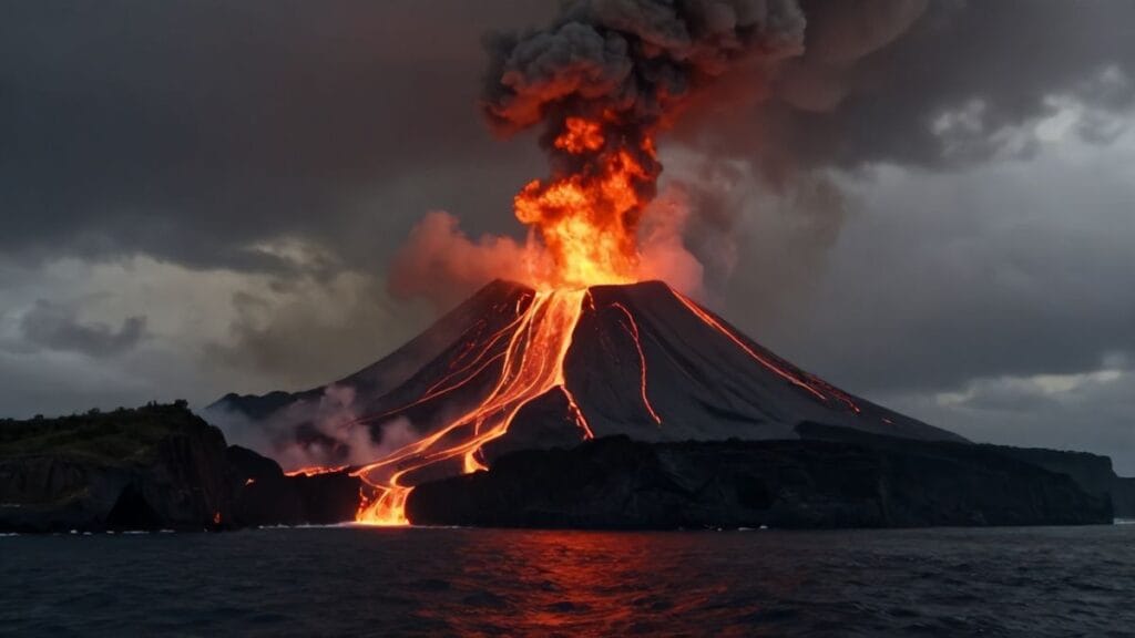 Lopevi Eruption, Vanuatu | 2007