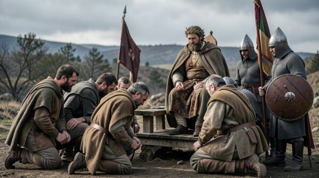 Submission of Nordalbingian Saxons to Charlemagne, Nordalbingia | 803