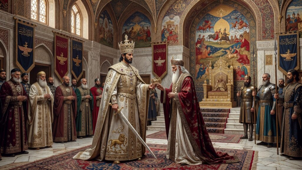 Accession of Khosrow I, Sasanian Empire | 531-09