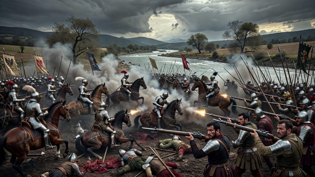 Battle of the Sesia, Gattinara, Piedmont | 1524-04-30 2 Battle of the Sesia, Gattinara, Piedmont | 1524-04-30