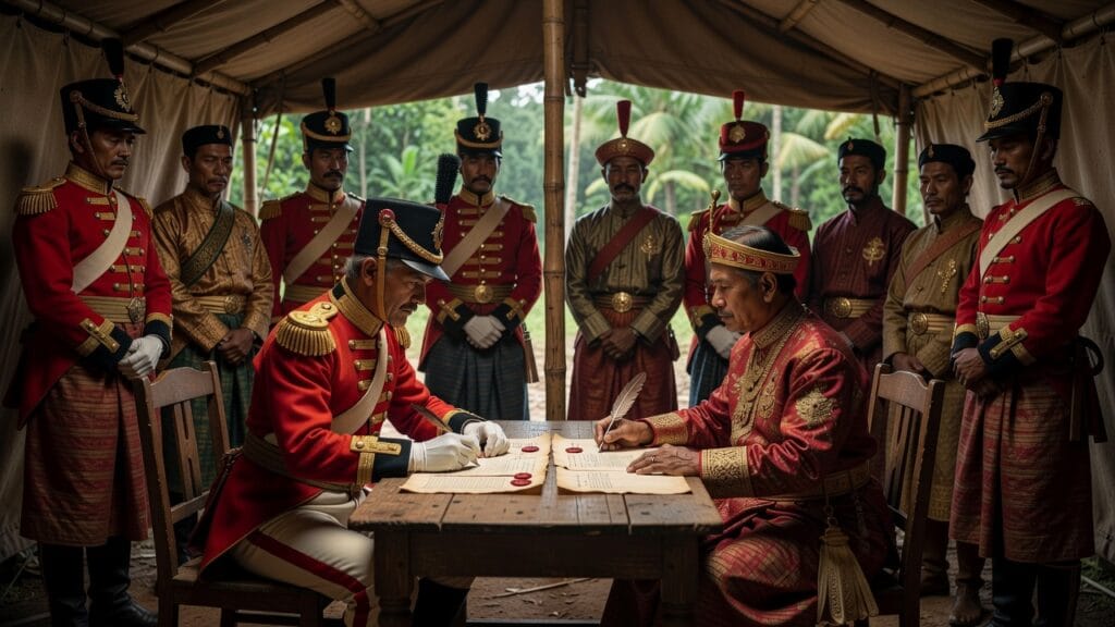 Treaty of Yandabo Concludes First Anglo-Burmese War, Burma | 1826-02