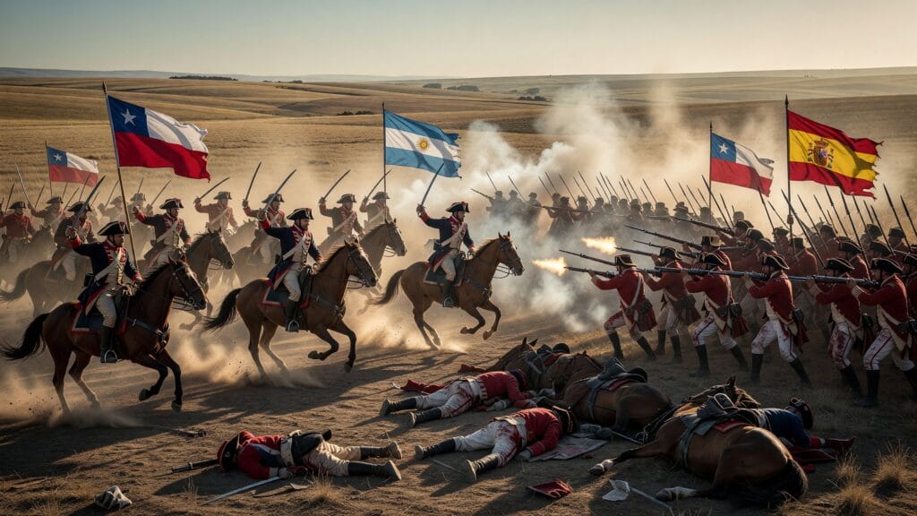 Battle of Maipú, Maipú, Chile | 1818-04-05