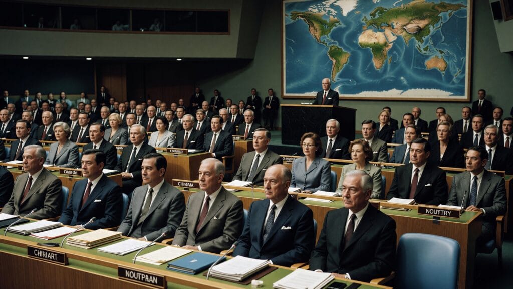 People's Republic of China Admitted to UN, New York City, USA | 1971-10-25